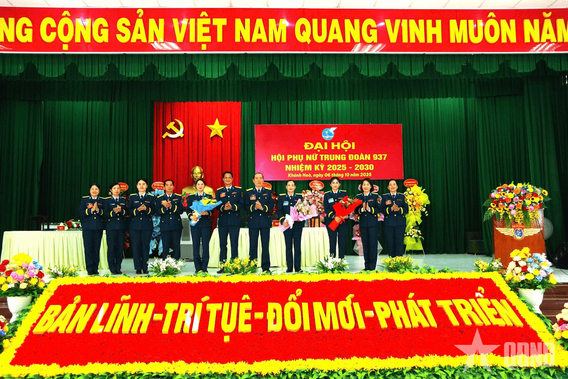Hội Phụ nữ Trung đoàn 937 tổ chức Đại hội nhiệm kỳ 2025-2030