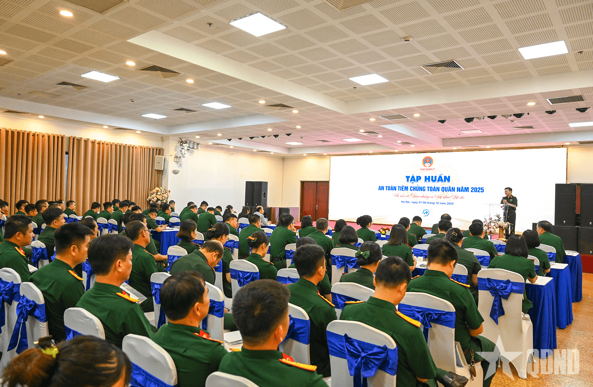 Cục Quân y tổ chức tập huấn tiêm chủng toàn quân