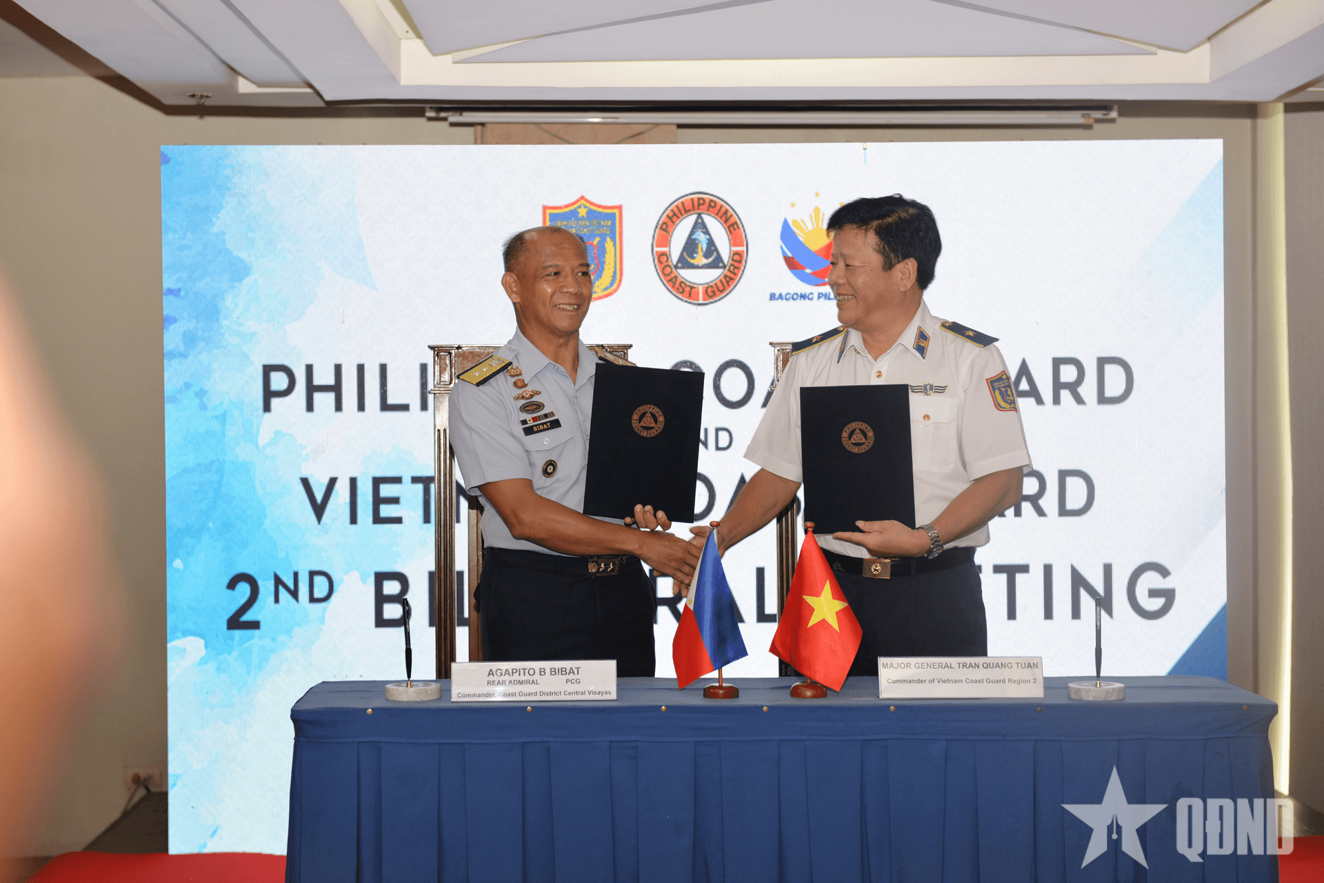 Cảnh sát biển Việt Nam và Lực lượng bảo vệ bờ biển Philippines hội nghị song phương lần thứ hai