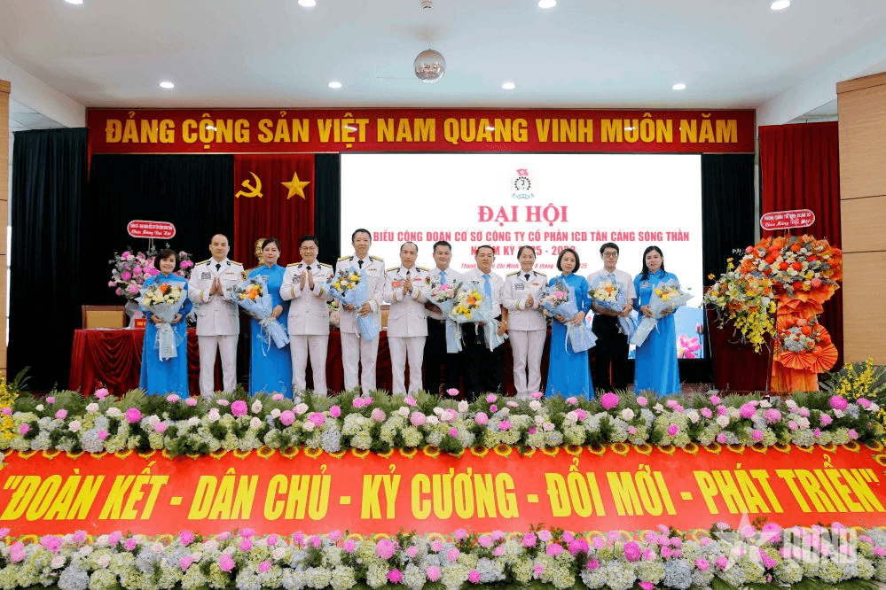 Đại hội đại biểu Công đoàn Công ty cổ phần ICD Tân Cảng Sóng Thần nhiệm kỳ 2025-2030