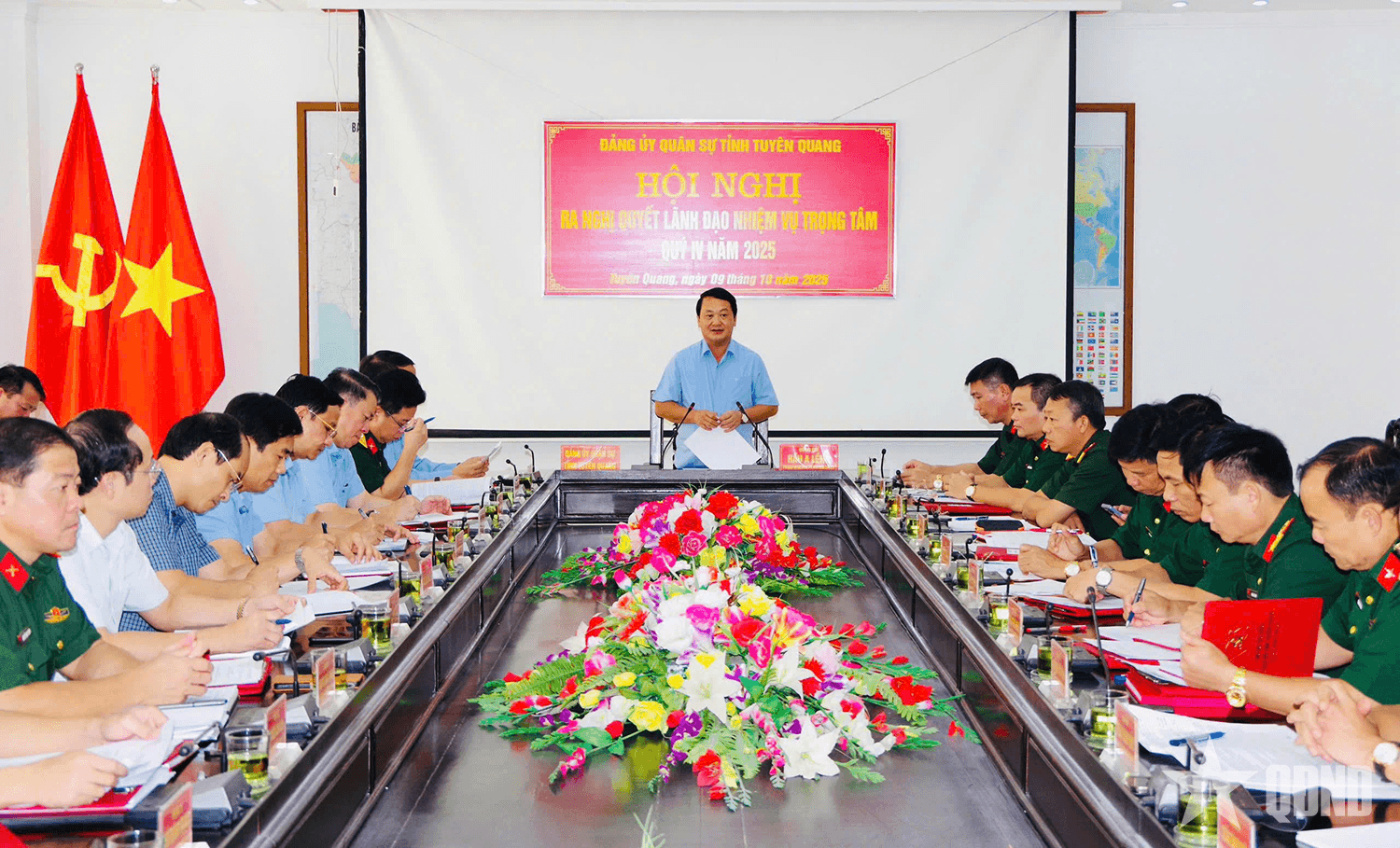 Đảng ủy Quân sự tỉnh Tuyên Quang ra nghị quyết lãnh đạo nhiệm vụ trọng tâm Quý IV-2025