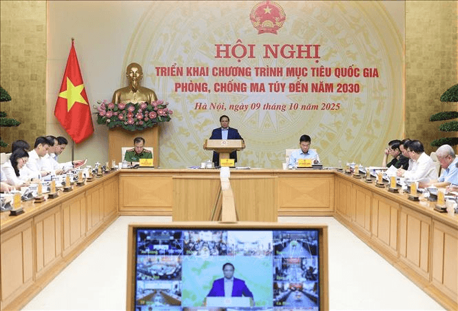 Thủ tướng Phạm Minh Chính: Người dân là chiến sĩ, gia đình là trận địa, địa phương là pháo đài trong phòng, chống ma túy