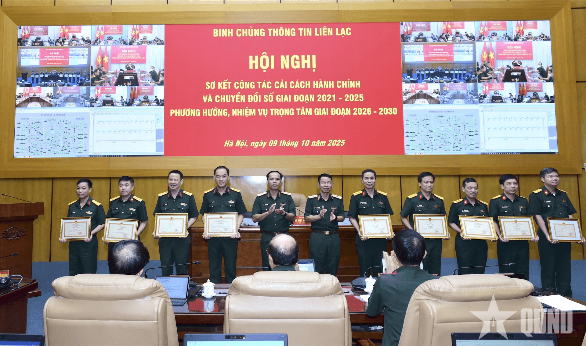 Binh chủng Thông tin liên lạc sơ kết công tác cải cách hành chính, chuyển đổi số