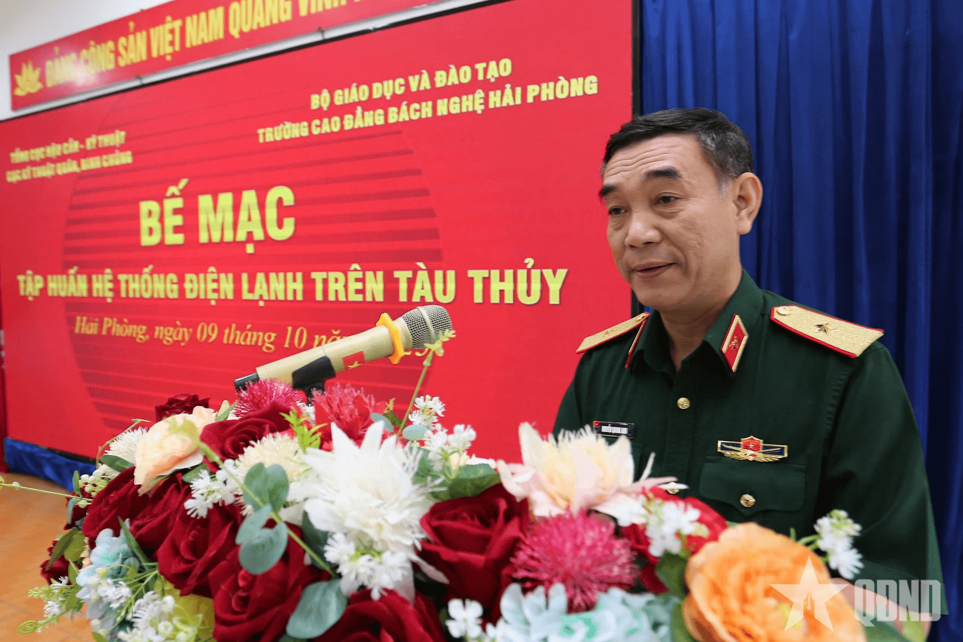 Bế mạc tập huấn hệ thống điện lạnh trên tàu thủy toàn quân