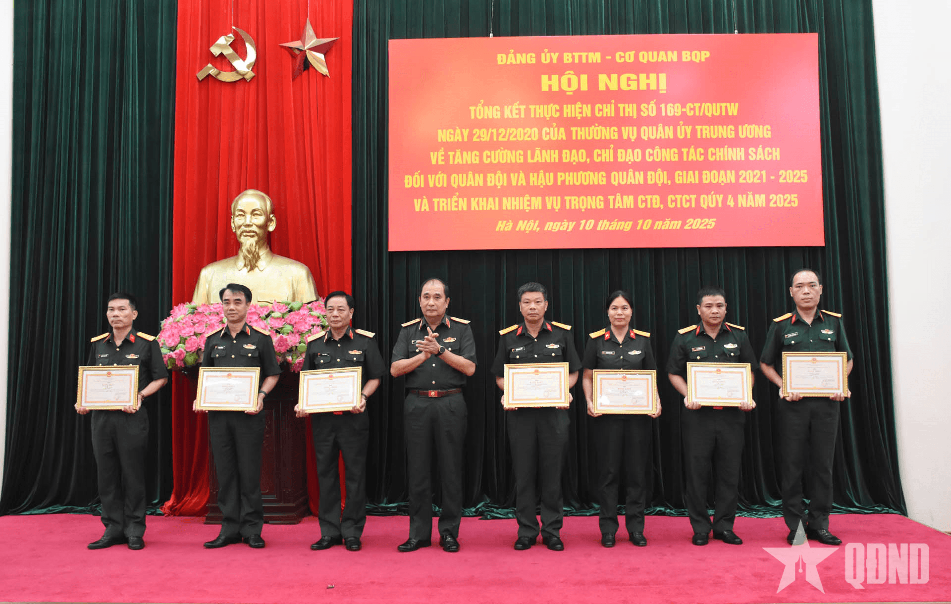 Bộ Tổng Tham mưu thực hiện tốt công tác chính sách đối với quân đội và hậu phương quân đội