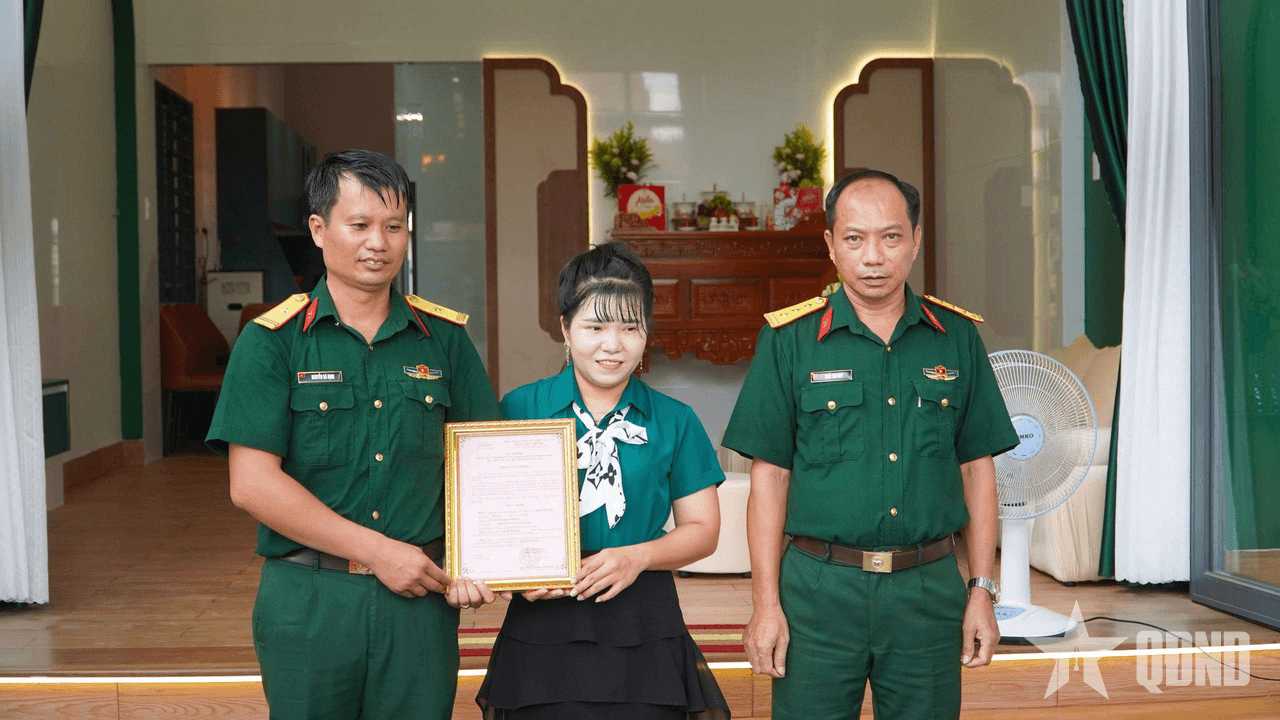 Quân khu 9: Lữ đoàn Pháo binh 6 bàn giao "Nhà đồng đội"