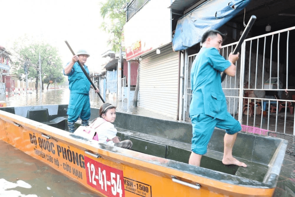 Xã Tiến Thắng (Hà Nội) chủ động ứng phó lũ sông Cà Lồ