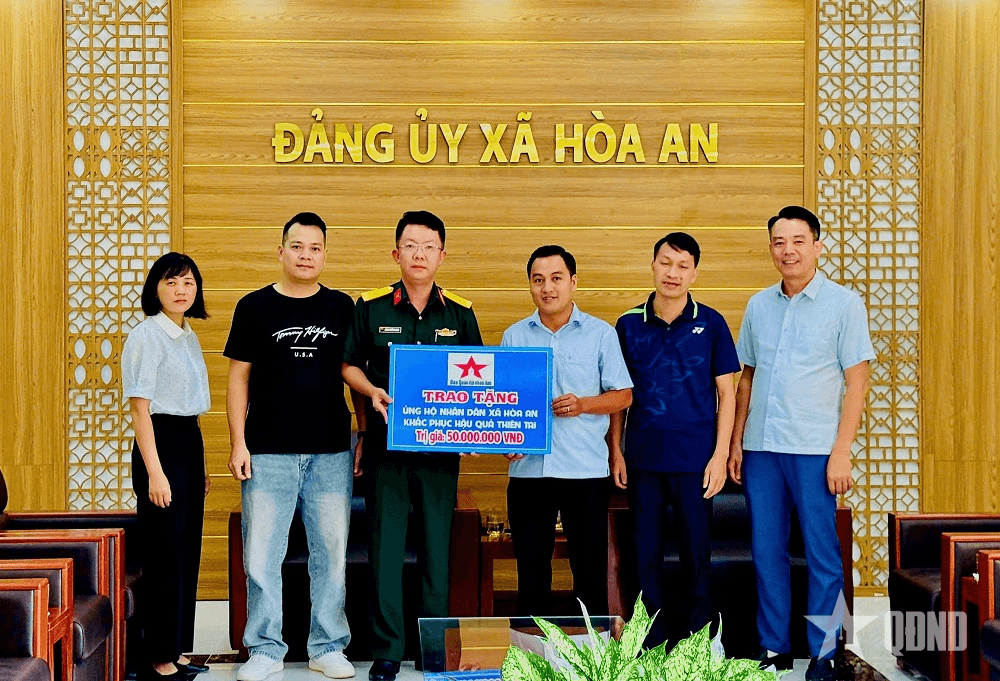 Báo Quân đội nhân dân chung tay cùng đồng bào vùng lũ Cao Bằng