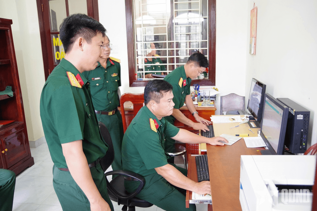 Lực lượng vũ trang tỉnh Vĩnh Long đẩy mạnh chuyển đổi số