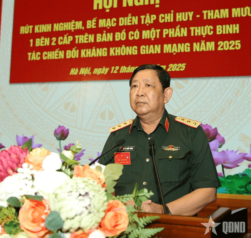 Bế mạc diễn tập tác chiến đối kháng không gian mạng năm 2025