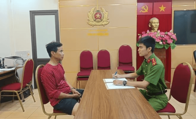 Tạm giữ hình sự đối tượng gây ra vụ cháy ở phố Đê La Thành