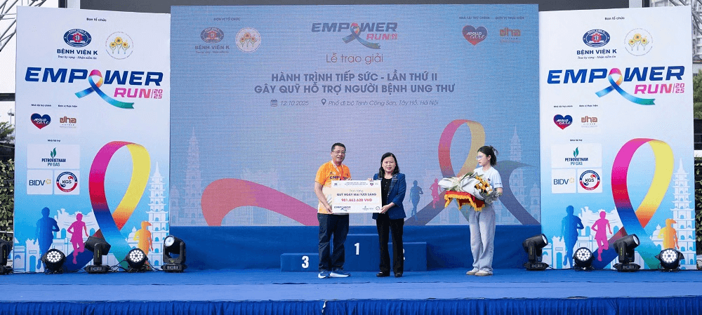 Hơn 3.000 vận động viên tham gia giải chạy “Hành trình tiếp sức- Empower Run” lần II