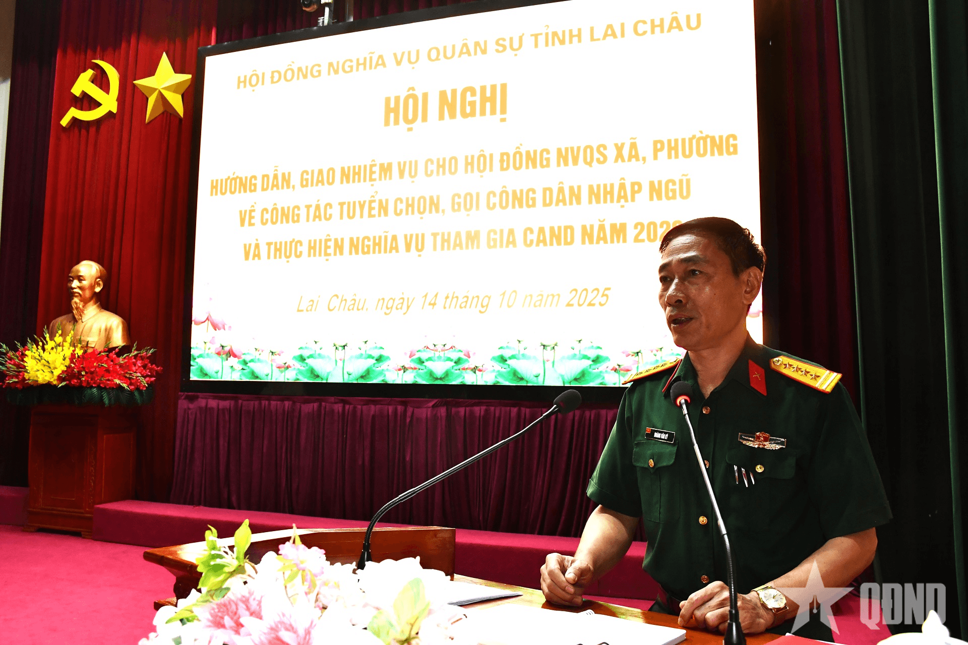 Lai Châu: Hướng dẫn tuyển chọn, gọi công dân nhập ngũ năm 2026