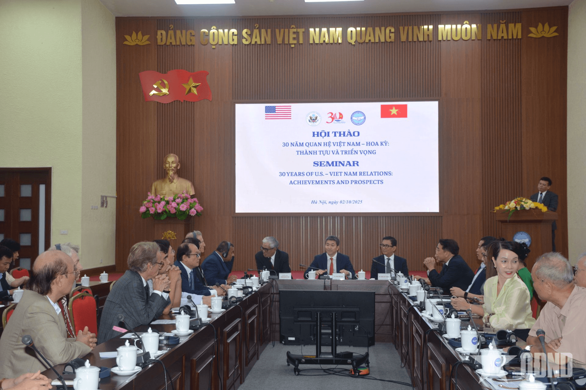 Lễ kỷ niệm 80 năm thành lập Hội Việt - Mỹ diễn ra ngày 16-10 tại Nhà hát Hồ Gươm