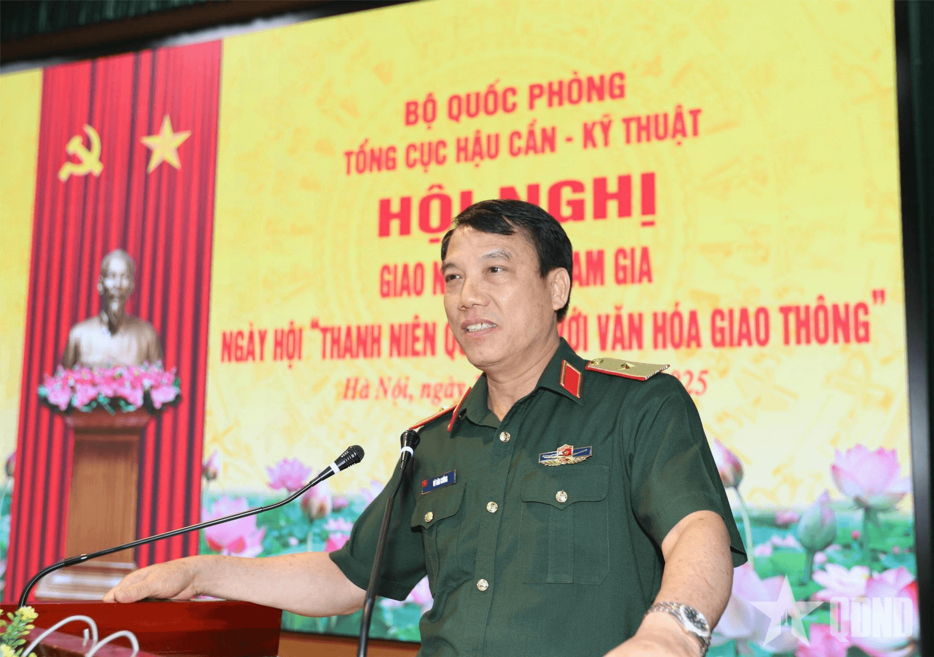 Giao nhiệm vụ cho Lữ đoàn 971 tham gia Ngày hội “Thanh niên Quân đội với văn hóa giao​ thông”