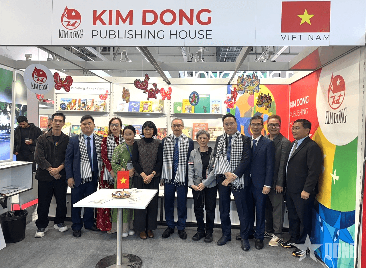 Hơn 1.200 đầu sách Việt Nam trưng bày tại Hội chợ Sách Frankfurt 2025