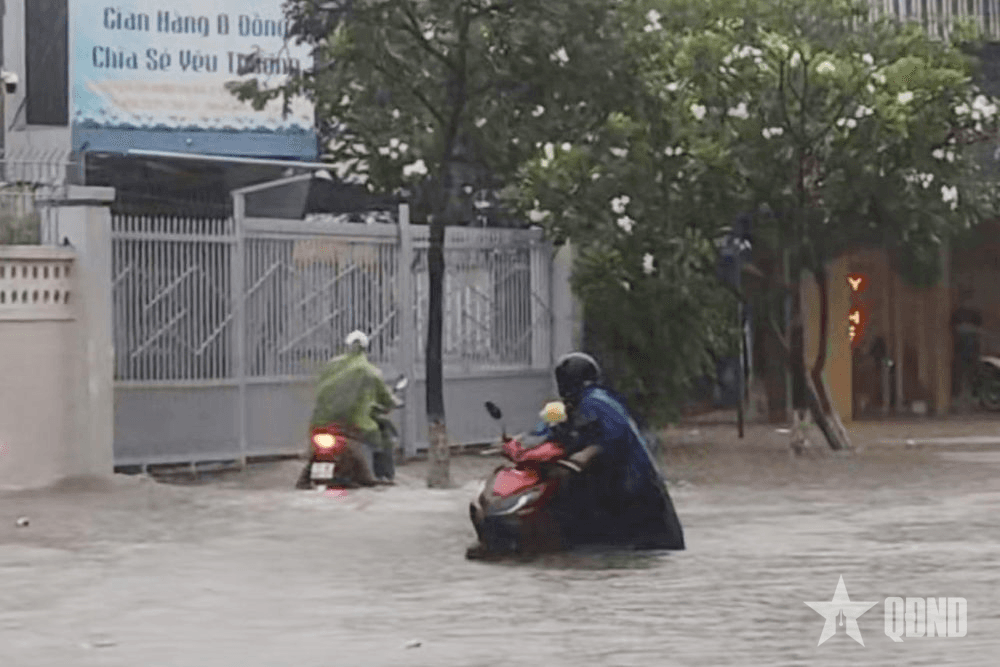Các phường Nha Trang (Khánh Hòa) ngập nặng