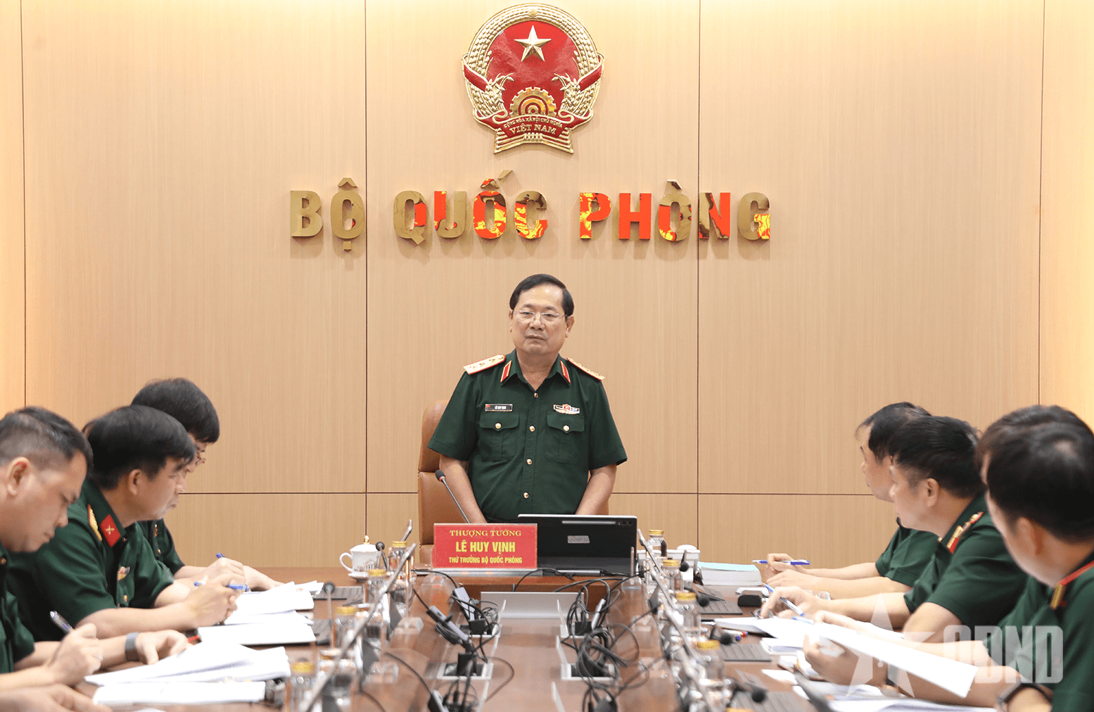 Thượng tướng Lê Huy Vịnh: Chú trọng đẩy mạnh chuyển đổi số trong Bộ Quốc phòng