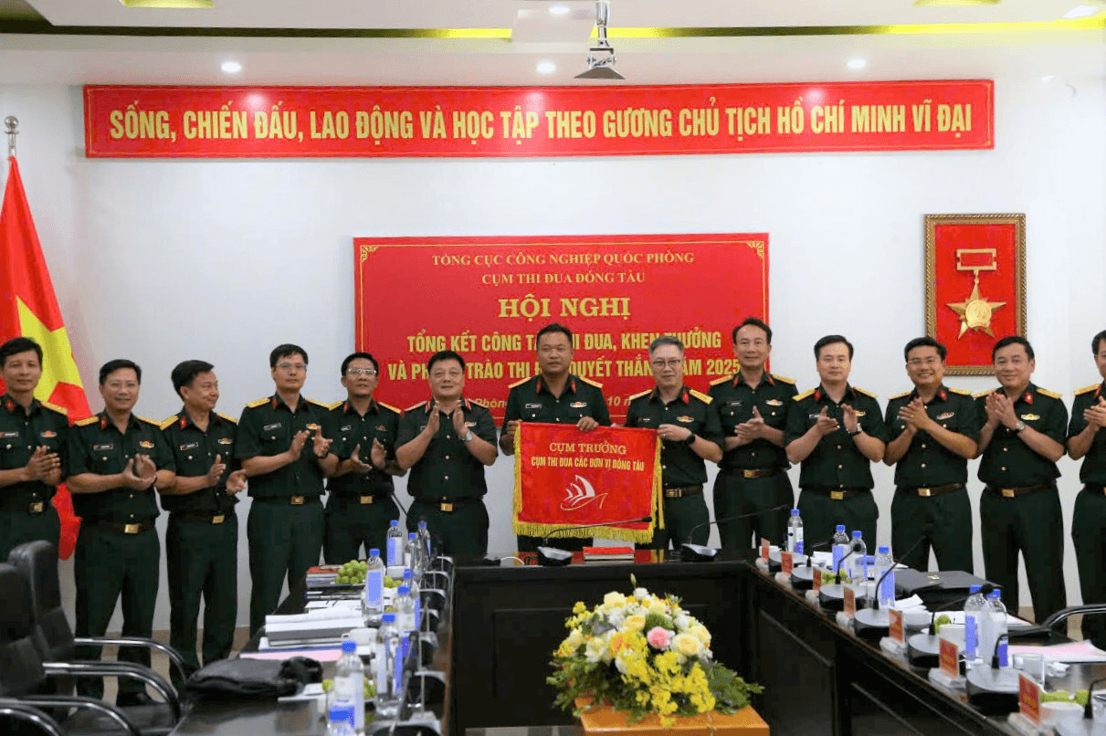 Cụm Thi đua Đóng tàu: Sản xuất kinh tế tăng trưởng hơn 100% kế hoạch năm