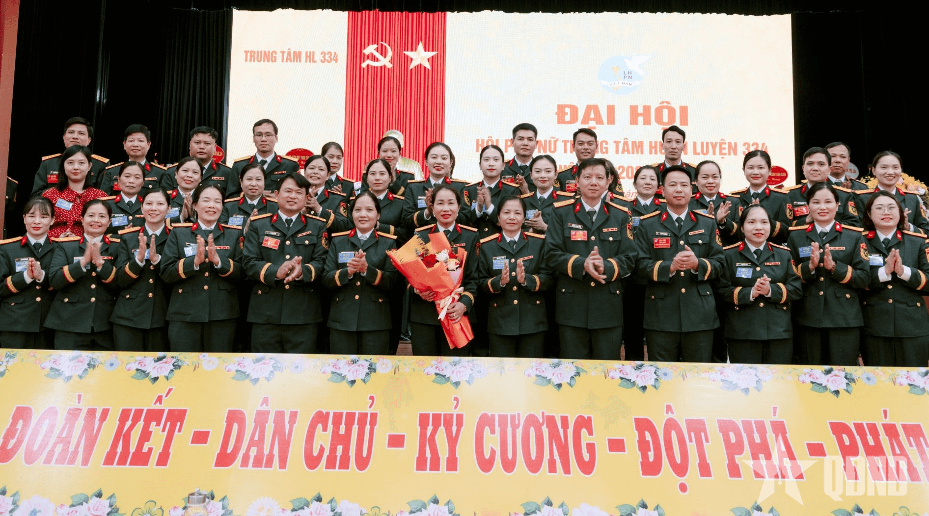 Hội Phụ nữ Trung tâm Huấn luyện 334 tổ chức Đại hội nhiệm kỳ 2025-2030