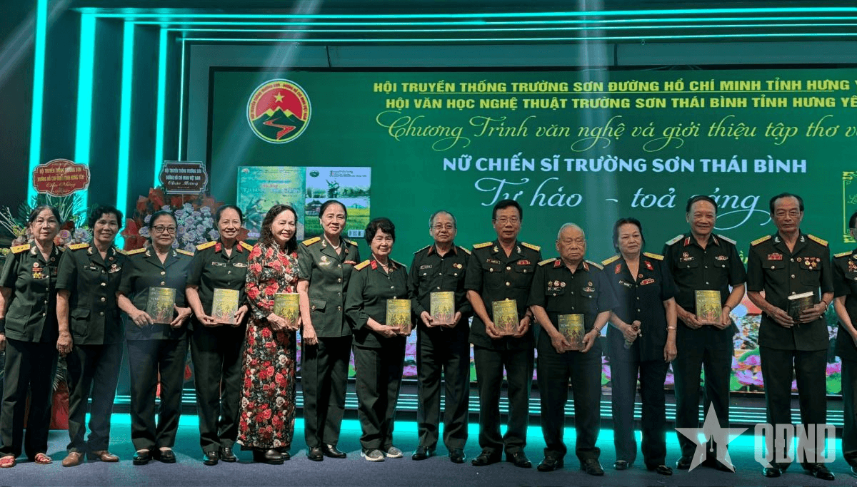 Lắng đọng câu chuyện về những nữ chiến sĩ Trường Sơn Thái Bình