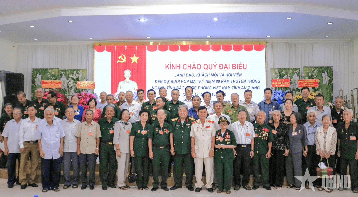 An Giang: Họp mặt kỷ niệm 15 năm thành lập Ban Liên lạc Tình báo Quốc phòng