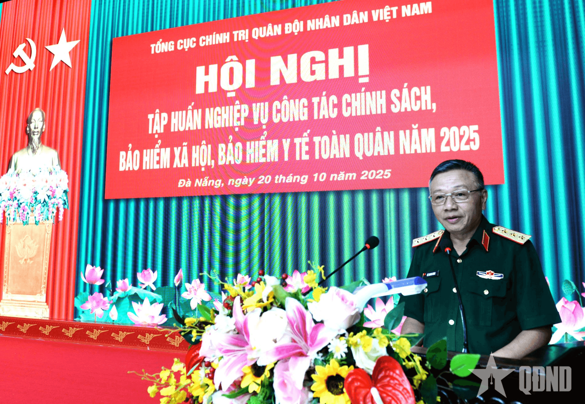 Thượng tướng Lê Quang Minh chủ trì tập huấn nghiệp vụ công tác chính sách, bảo hiểm xã hội, bảo hiểm y tế toàn quân