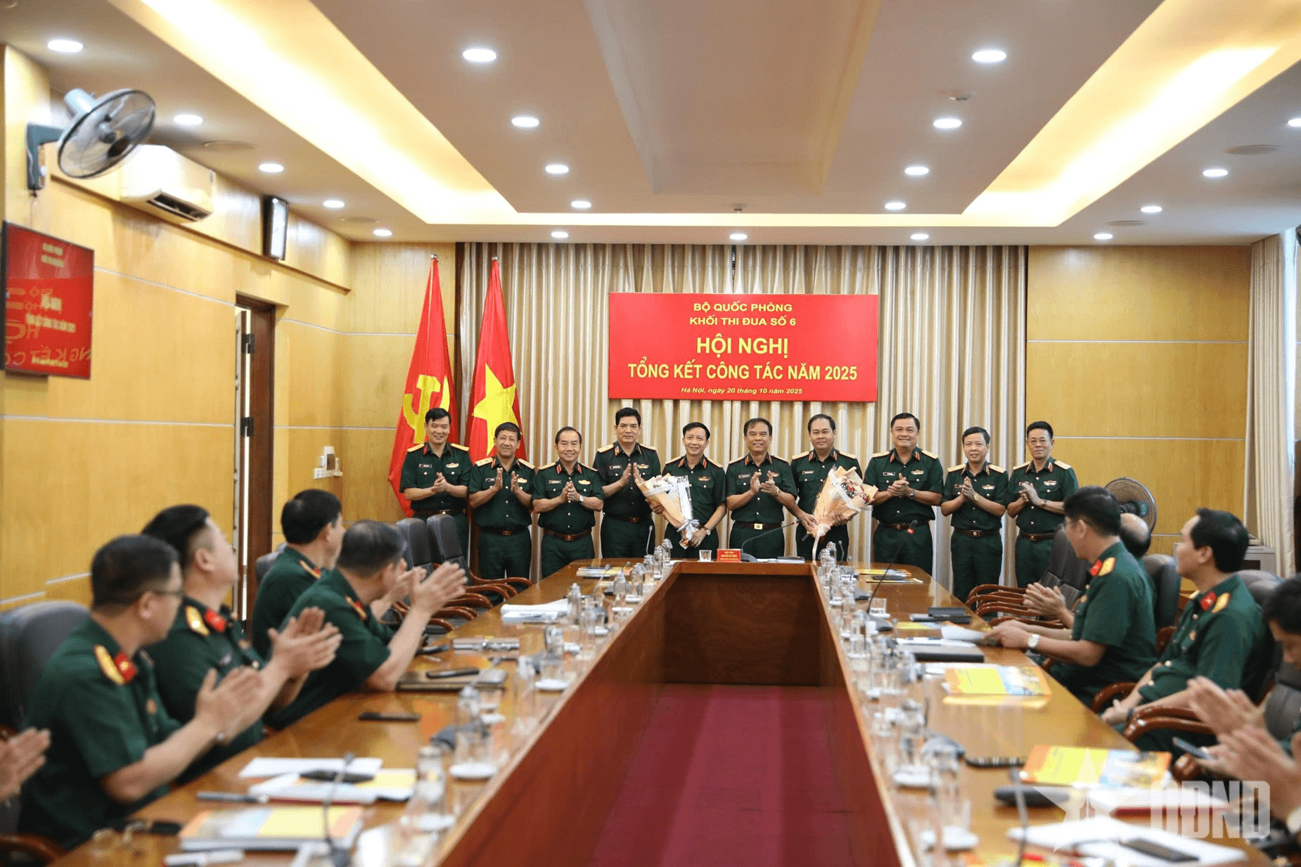 Khối thi đua số 6 Bộ Quốc phòng tổng kết thi đua, khen thưởng 2025