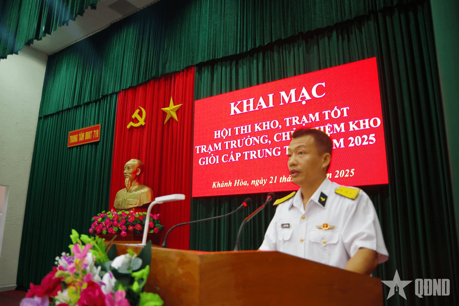 Trung tâm Bảo đảm Kỹ thuật 719 tổ chức Hội thi kho, trạm tốt, trạm trưởng, chủ nhiệm kho giỏi