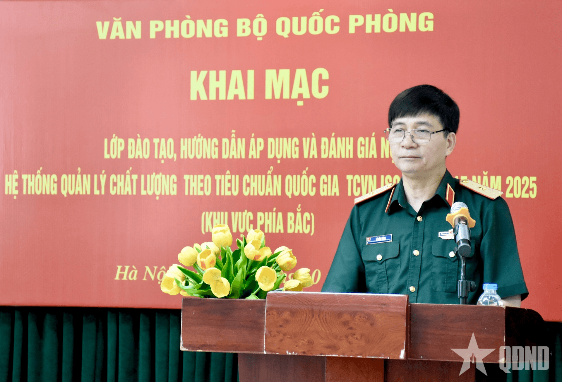Khai mạc lớp đào tạo áp dụng Hệ thống quản lý chất lượng theo Tiêu chuẩn quốc gia