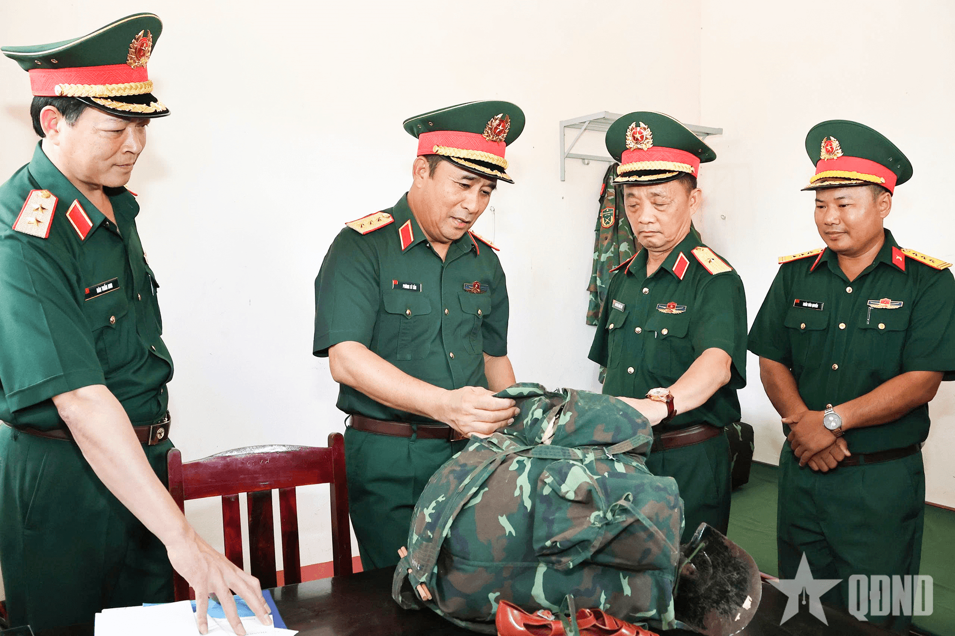 Bộ Quốc phòng kiểm tra công tác tư pháp, thanh tra, pháp chế và công tác 1389