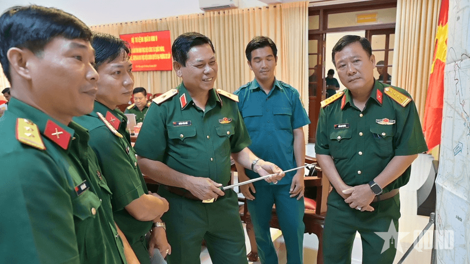 Quân khu 9: Kiểm tra, nắm tình hình thực hiện công tác quốc phòng, quân sự địa phương tại Cần Thơ
