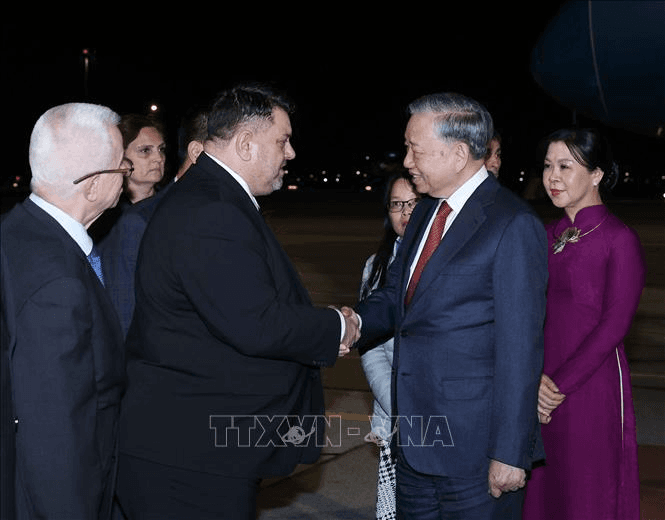 Tổng Bí thư Tô Lâm bắt đầu thăm chính thức Bulgaria