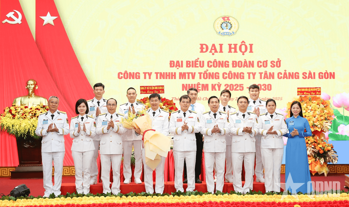 Đại hội Công đoàn cơ sở Tổng công ty Tân Cảng Sài Gòn nhiệm kỳ 2025-2030