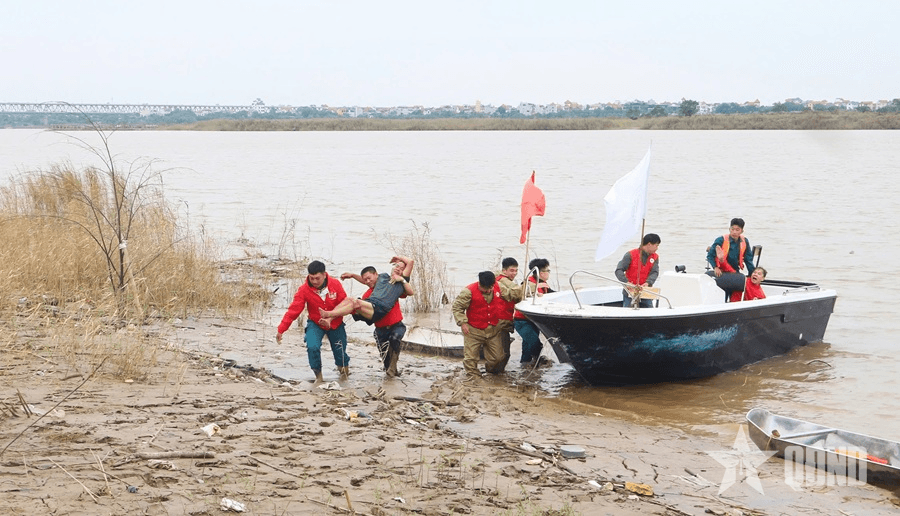 Hội Chữ thập đỏ TP Hà Nội: Diễn tập Phòng ngừa ứng phó thiên tai, bão lũ năm 2025