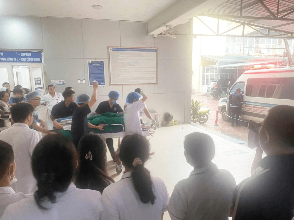 Nghệ An: Bắt đối tượng tấn công tại bệnh viện làm nhiều nhân viên y tế bị thương nặng