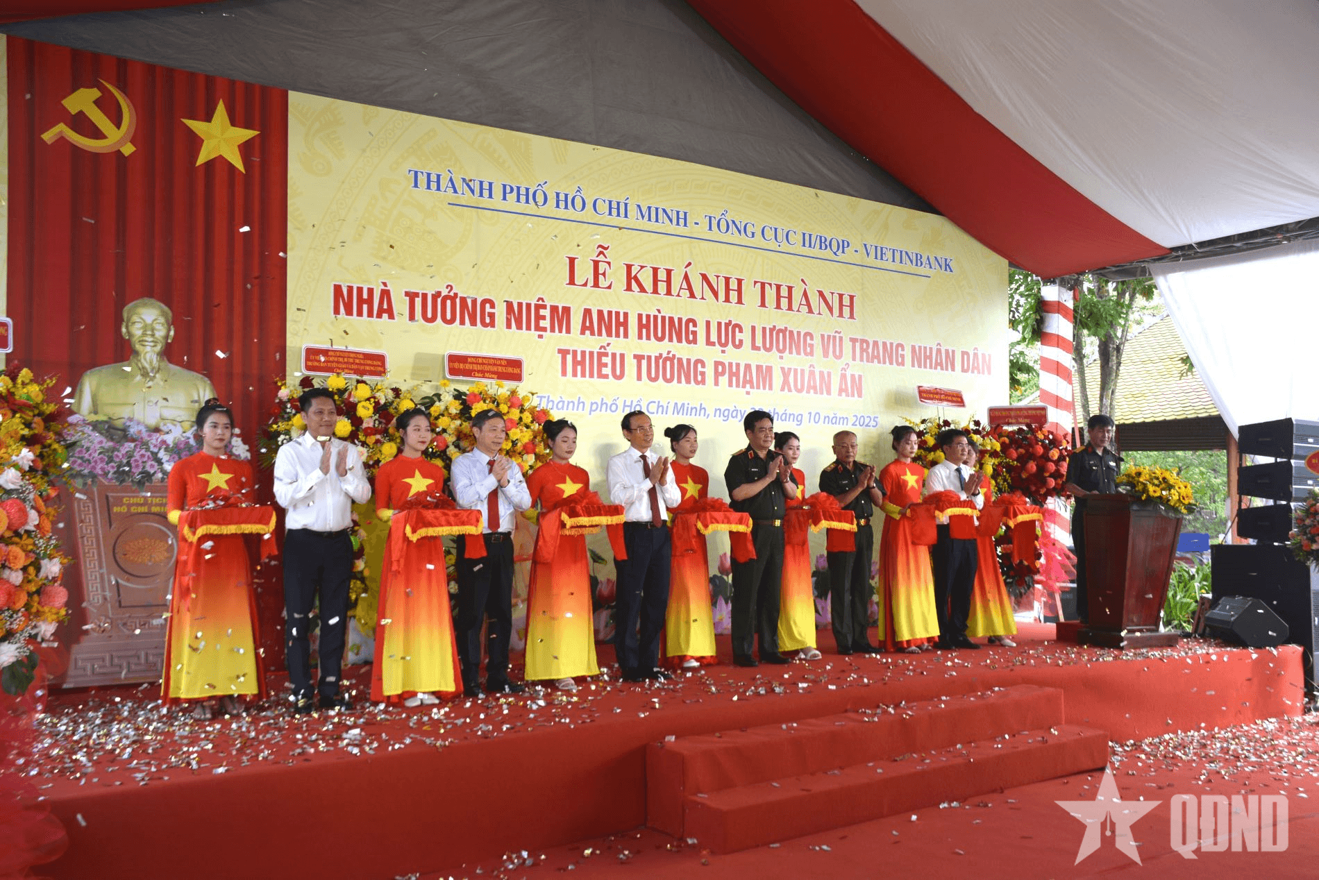 Tổng cục II khánh thành Nhà tưởng niệm Thiếu tướng, Anh hùng LLVT nhân dân Phạm Xuân Ẩn