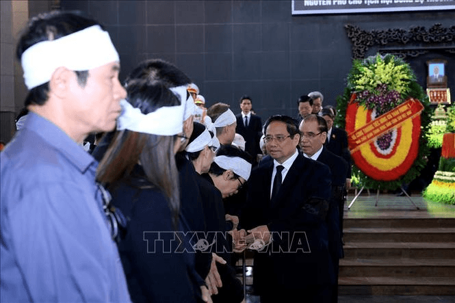 Tổ chức trọng thể Lễ tang nguyên Phó chủ tịch Hội đồng Bộ trưởng Trần Phương