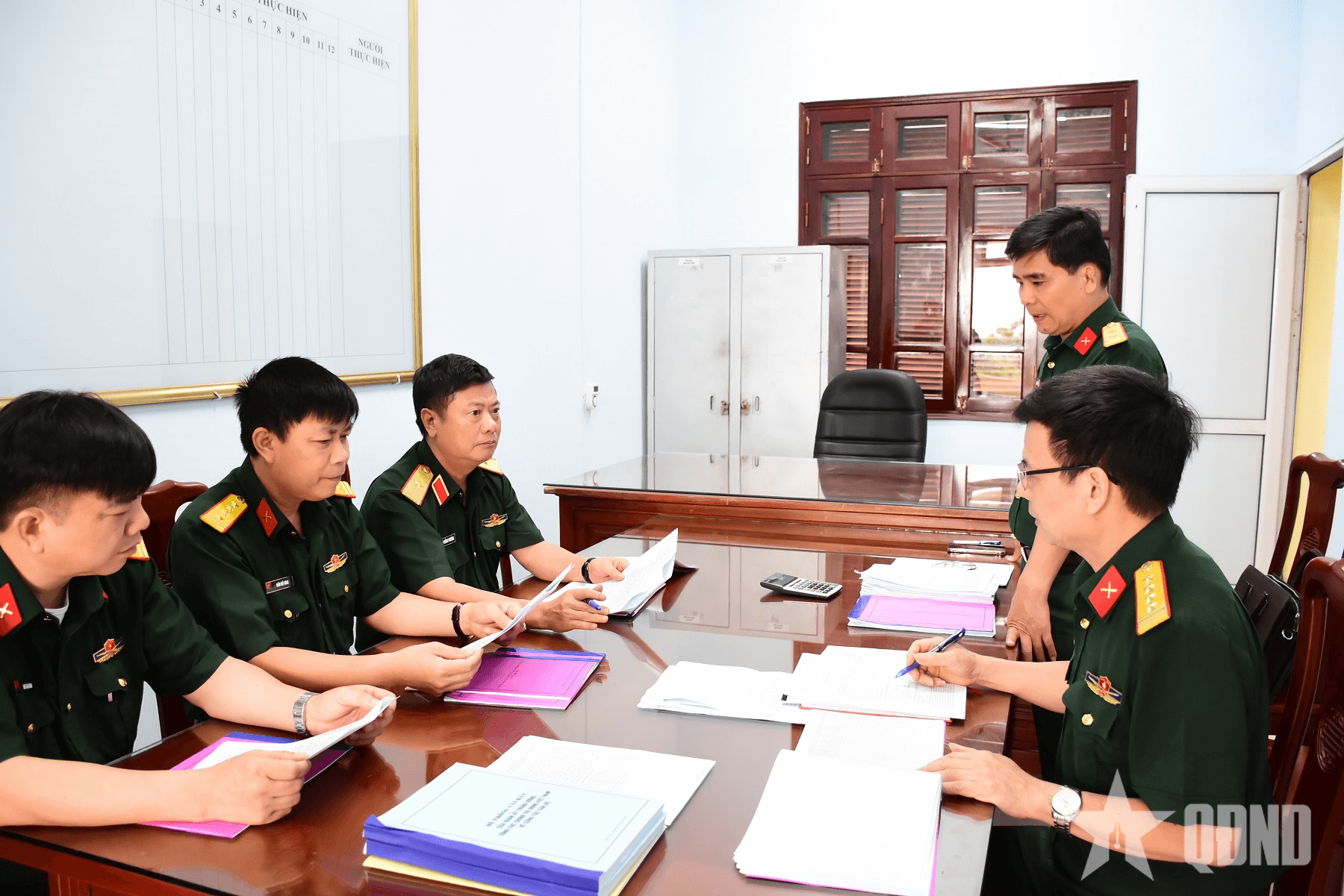 Đoàn kiểm tra số 1 kiểm tra tại Bộ Chỉ huy Quân sự tỉnh Bắc Ninh