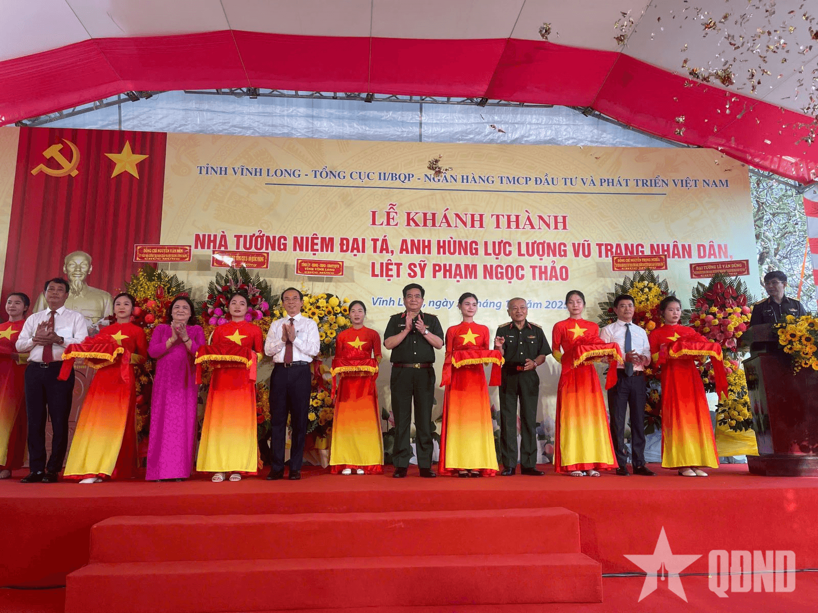 Khánh thành Nhà tưởng niệm Đại tá tình báo Phạm Ngọc Thảo