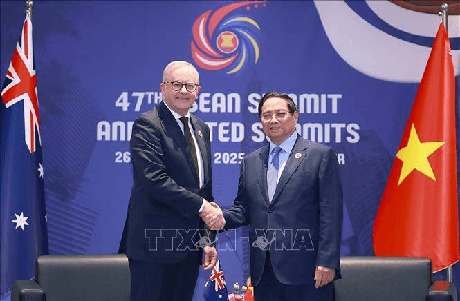 Thủ tướng Phạm Minh Chính gặp Thủ tướng Australia và Phó thủ tướng Nga