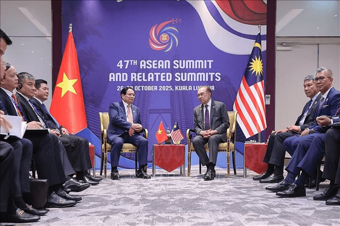 Thủ tướng Phạm Minh Chính gặp lãnh đạo các nước Brunei Darussalam, Malaysia, Timor Leste