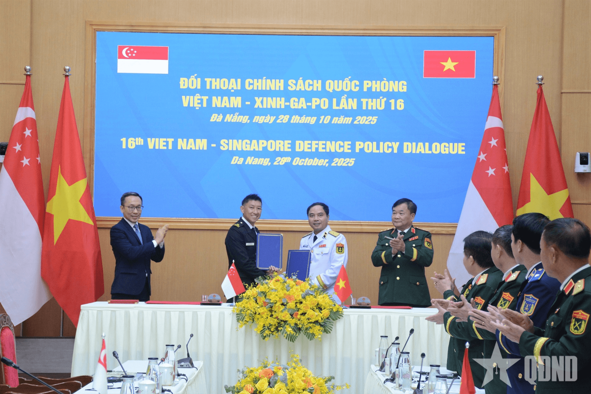 Đối thoại Chính sách Quốc phòng Việt Nam - Singapore  lần thứ 16