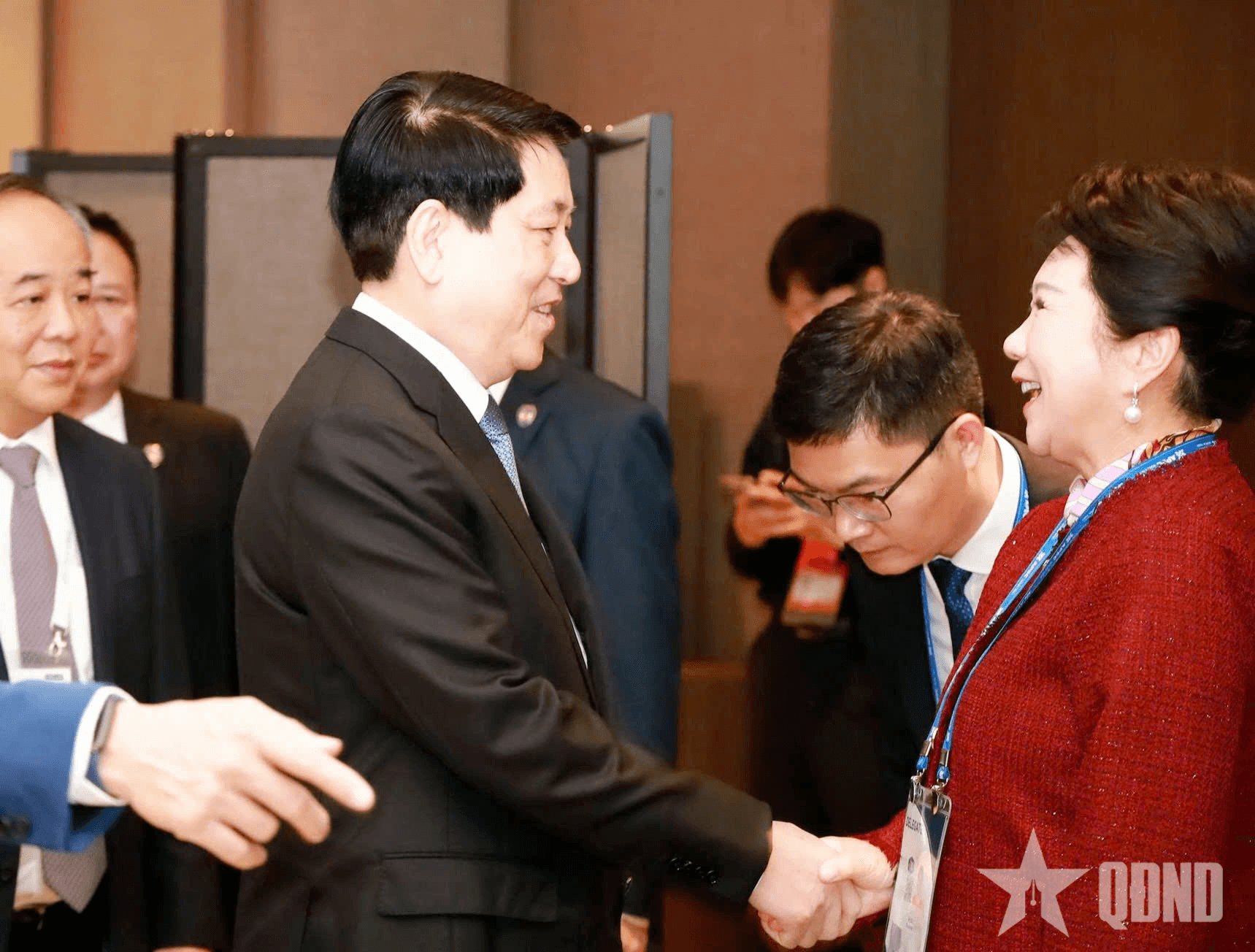 Chủ tịch nước Lương Cường tiếp Nhà sáng lập Tập đoàn MEBO International