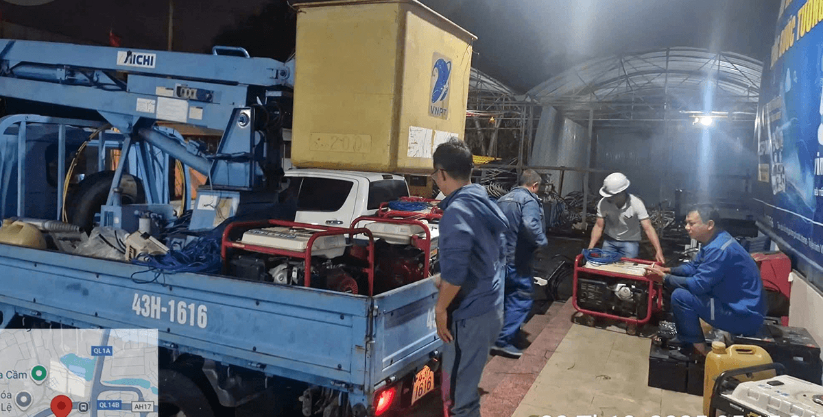 VNPT bảo đảm thông tin liên lạc thông suốt cho bà con miền Trung