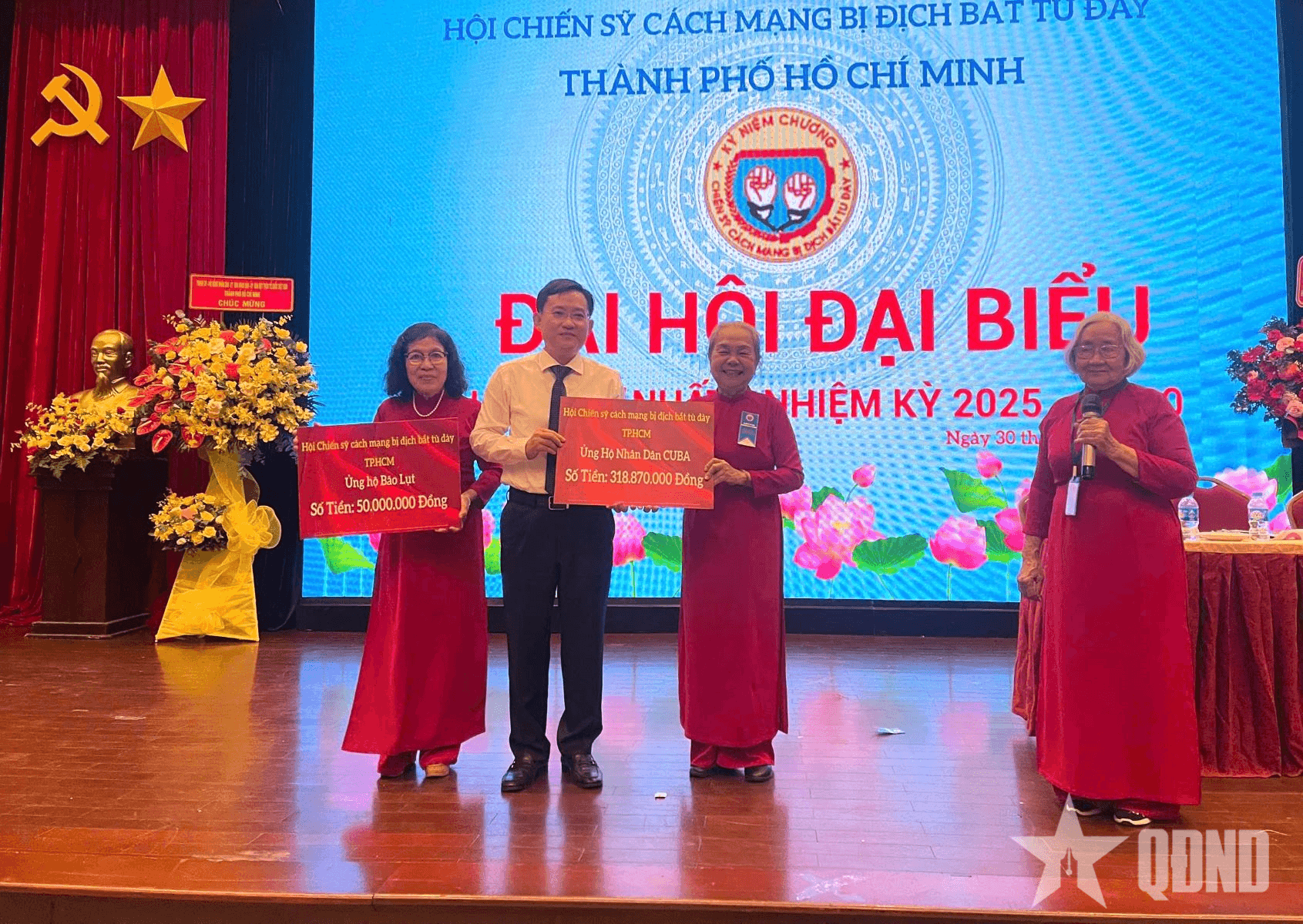 Hội Chiến sĩ cách mạng bị địch bắt tù đày TP Hồ Chí Minh tổ chức Đại hội đại biểu lần thứ I