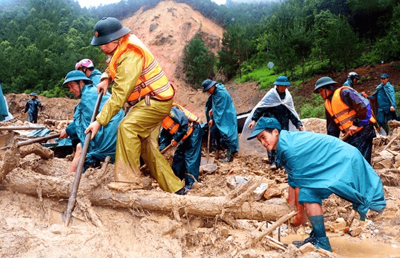 Vẽ lại bản đồ thiên tai