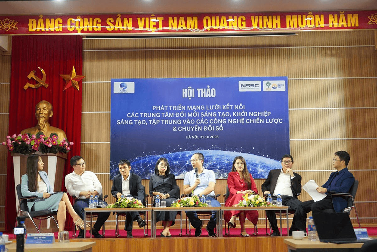 Hội thảo “Phát triển mạng lưới kết nối các trung tâm đổi mới sáng tạo, khởi nghiệp sáng tạo, tập trung vào các công nghệ chiến lược và chuyển đổi số”