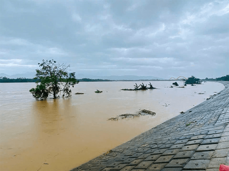 Quảng Ngãi: Cấp phát áo phao, di dời dân lên khu vực cao đề phòng lũ