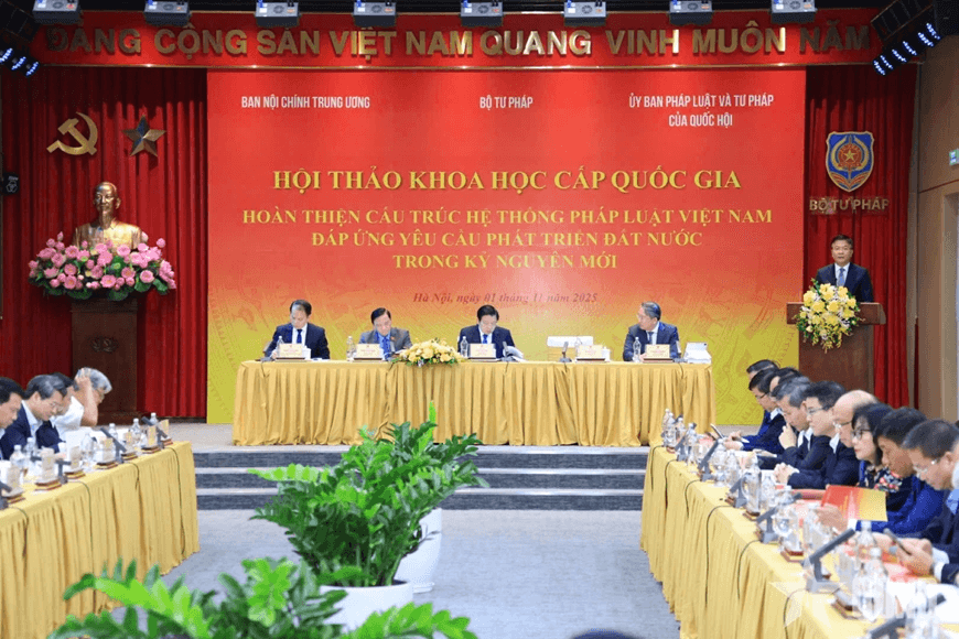 Hoàn thiện cấu trúc hệ thống pháp luật theo hướng hiện đại, hợp lý